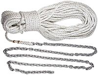 Lewmar Anchor Rode 15’ 5/16" G4 Chain w/150’ 5/8" Rope w/Shackle