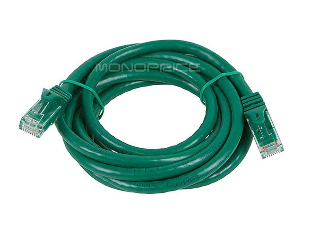 Monoprice Cat6 Flexboot Ethernet Patch Cable UTP 24AWG 550MHz Snagless RJ45