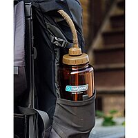 Source Tactical SNEP Convertube Water Bottle Adapter Kit, Plastic, Coyote