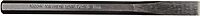 Mayhew Tools 10204 Cold Chisel, 7/16" - 11 mm x 6-1/2", Black Oxide Finish