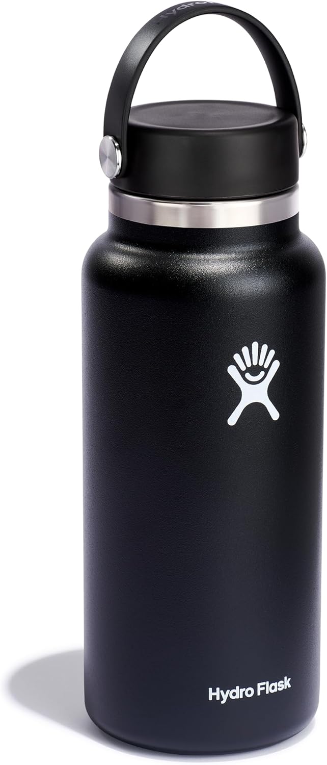 Hydro Flask Wide Mouth Insulated Water Bottle with Flex Cap