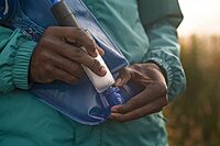 CamelBak Crux 2L Water Reservoir Bladder with Water Filtration Kit, Filtered by LifeStraw - for Hiking, Backpacking, Travel