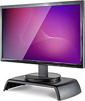 Allsop ErgoRiser Monitor Stand – Made in the USA, with US Sourced ABS Plastic