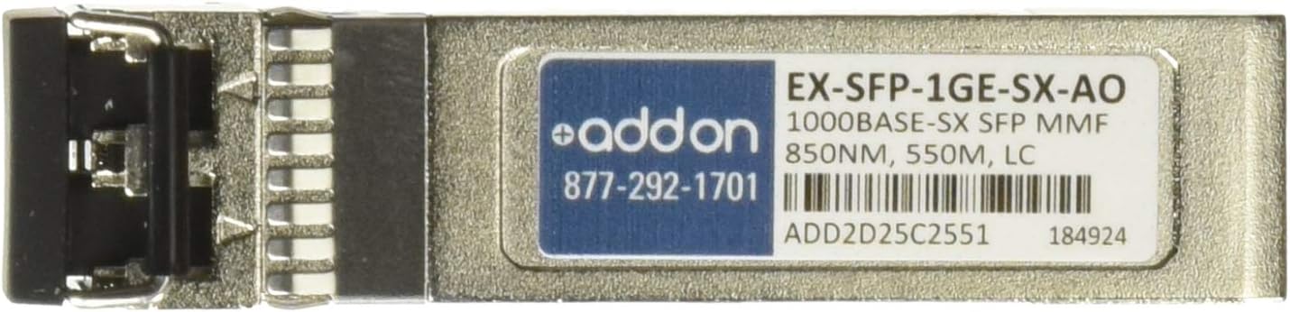 ACP AddOn 1000BSX MMf Lc Sfp 550MM 850NM with dom for Juniper 100% Compatible