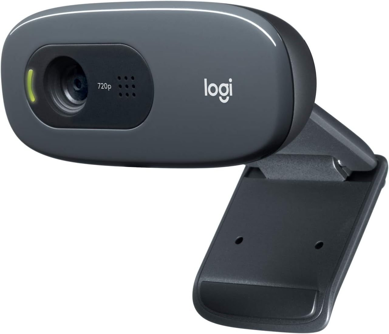 Logitech C270 HD Webcam, 720p, Widescreen HD Video Calling,Light Correction, Noise-Reducing Mic, For Skype, FaceTime