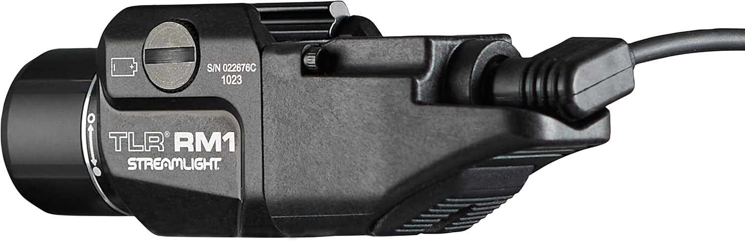 Streamlight 69442 TLR RM 1 500-Lumen Low-Profile Rail Mounted Tactical Lighting System with Dual Remote Switch