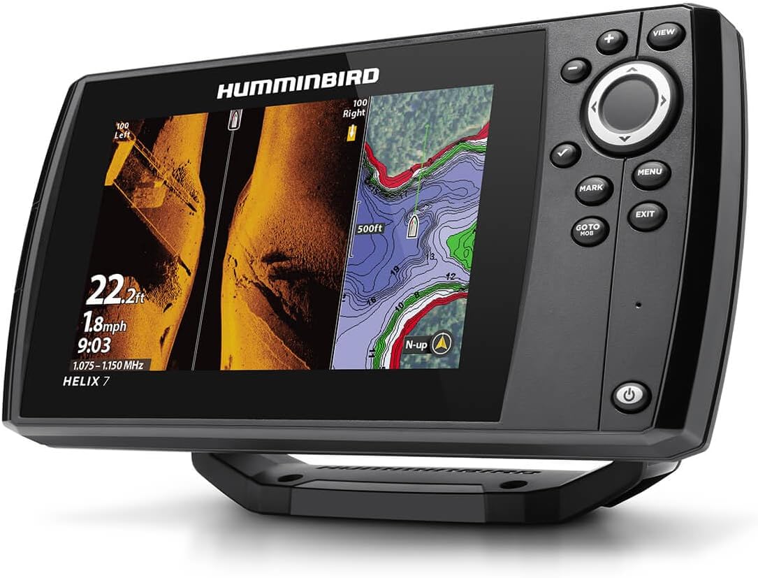 Humminbird Helix 7 G4 Fish Finder with MEGA Side Imaging, GPS