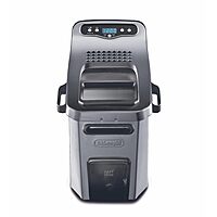 De’Longhi Livenza Deep Fryer with EasyClean System, Cool Zone, Adjustable Thermostat, Dishwasher-Safe Parts, Large Capacity, Easy Oil Draining, Stainless Steel