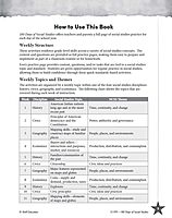 180 Days: Social Studies, Civics for 3rd Grade Practice Workbook for Classroom and Home