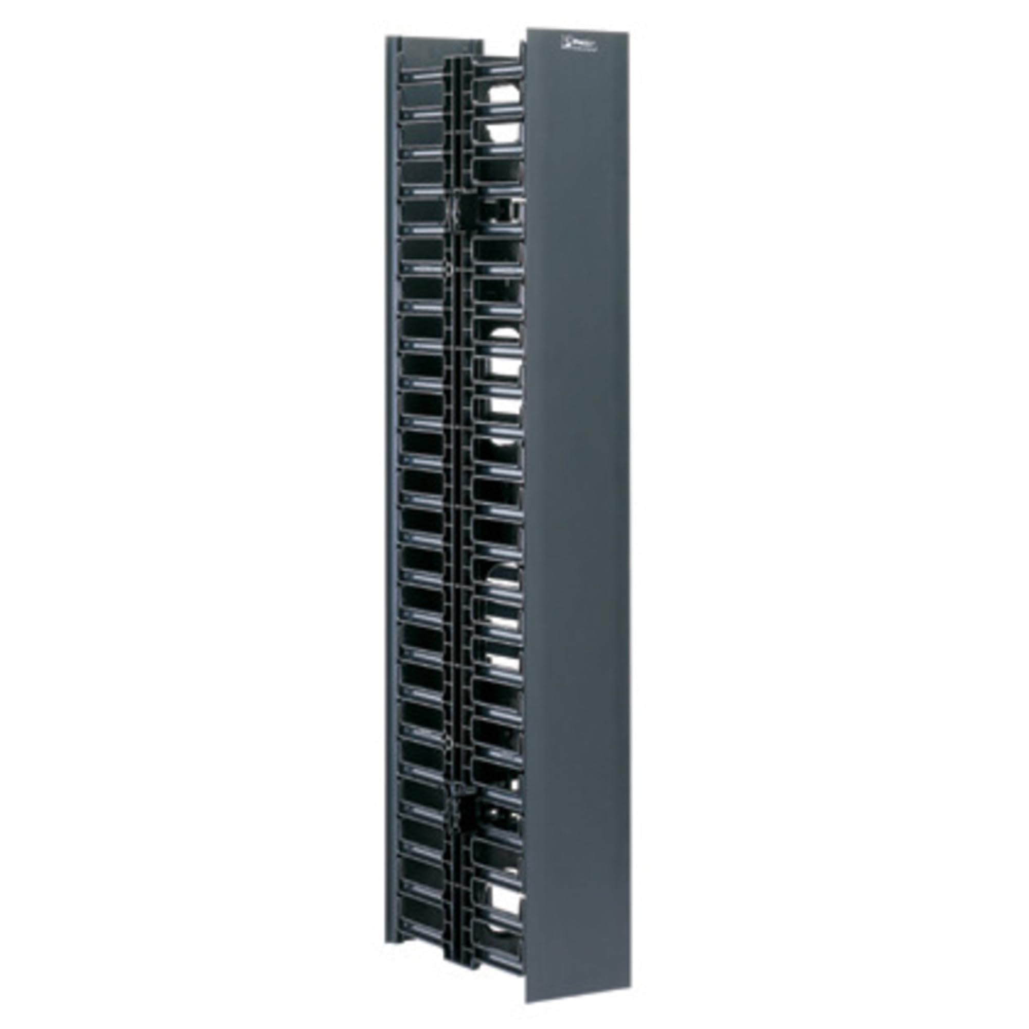 Panduit WMPV22E Vertical Cable Management, Black, 22 RU