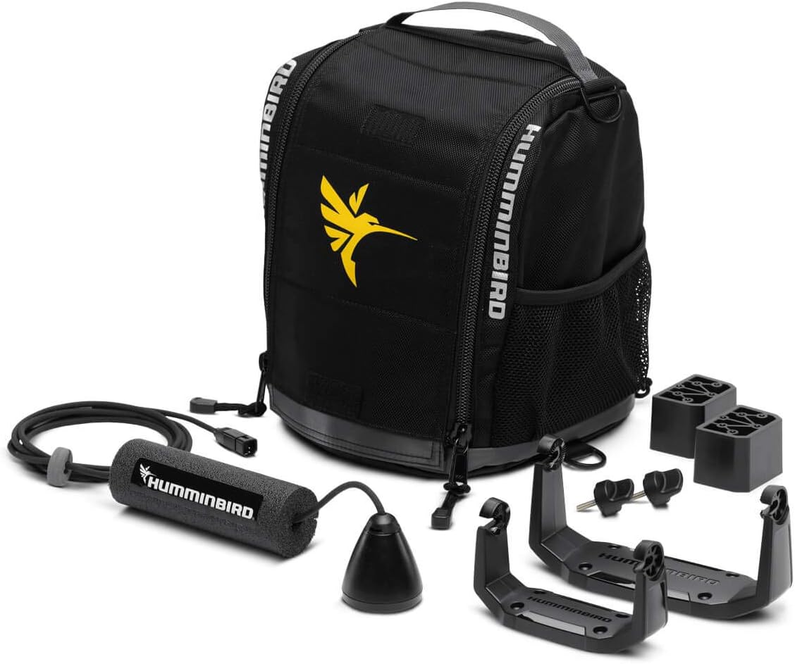 Humminbird 740158-1NB ICE PTC XI 9 20 H57- Portable Ice Kit w/ Dual Beam Ice Transducer Cases & Covers