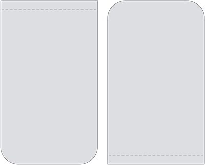 Rite in the Rain Weatherproof On The Go Wallet Notebook, 2" x 3.375", Black Cover, Blank Pages, 6 Pack (No. OTG771L)