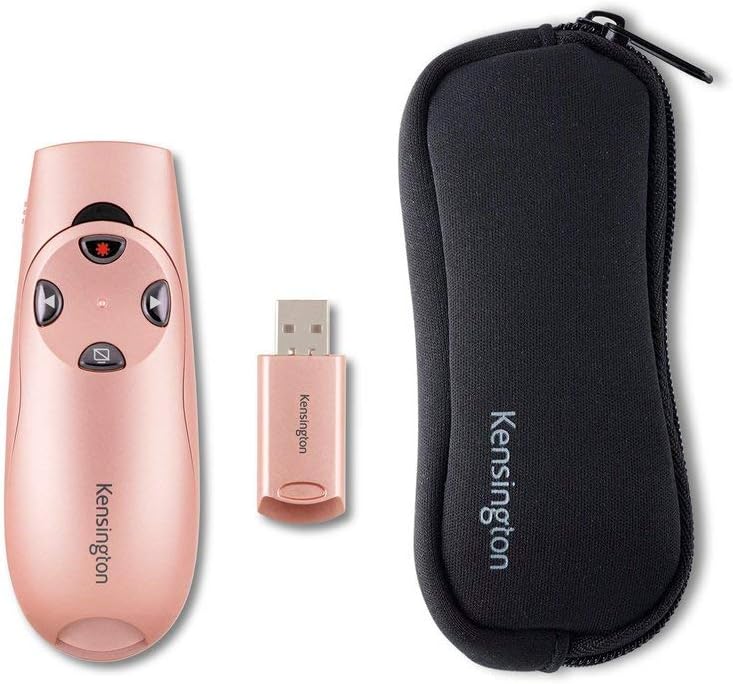 Kensington Presenter Expert™ Wireless with Red Laser - Rose Gold (K75772WW)