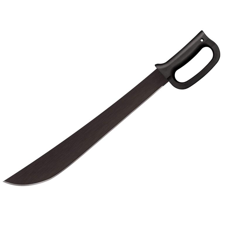 Cold Steel 97AD21S Latin D-Guard Machete-21in Blade, Black, One Size