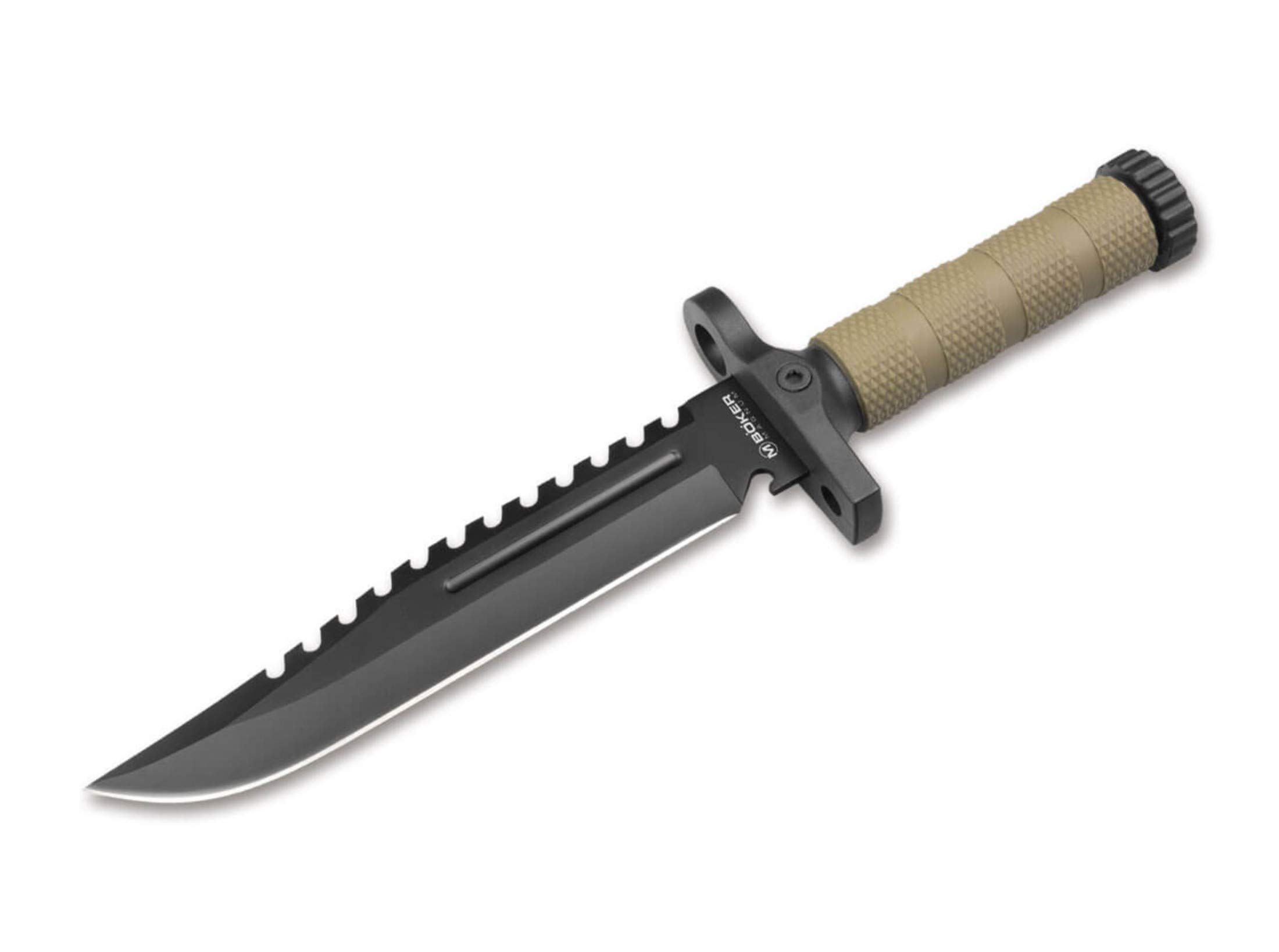 Boker Magnum M-Spec Survival Fixed Blade Knife 02SC005 Multi