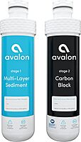 Avalon Genuine 2 Stage Replacement Filters For All Avalon Branded Bottleless Water Coolers NSF Certified, 2 Count (Pack of 1)