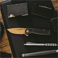 SOG Terminus XR LTE Lightweight Everyday Carry Folding Knives with Pocket Clip| Cryo CPM S35VN Steel | XR Locking Mechanism