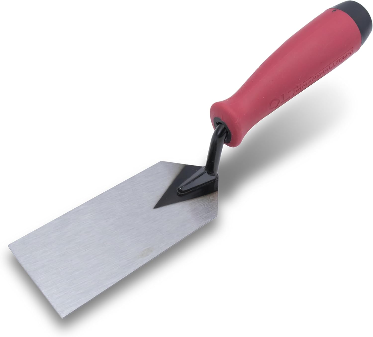MARSHALLTOWN QLT Masonry Margin Trowel, Red Soft Grip Handle