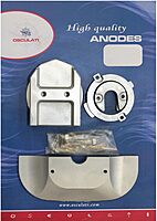 Tecnoseal Anode Kit w/Hardware - Mercury Alpha 1 Gen 2 - Zinc