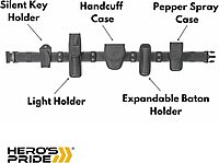 HERO'S PRIDE Ballistic Duty Gear Rig Kit 7-in-1 Security Utility Belt