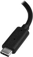 StarTech.com USB C to 4K HDMI Adapter - 4K 60Hz - Thunderbolt 3 Compatible - USB Type C to HDMI Video Display Adapter (CDP2HD4K60SA) , black