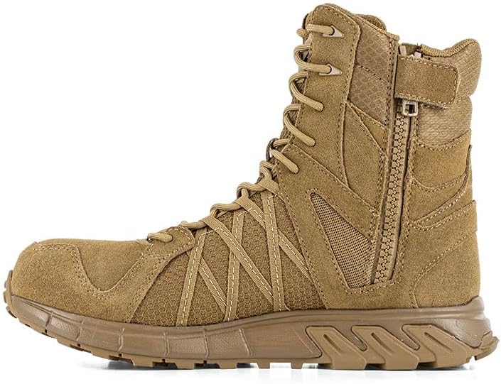 Reebok Trailgrip Tactical 8" Side Zip Boot