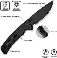 CIVIVI Merit Folding Pocket Knife with 3.28" 14C28N Blade