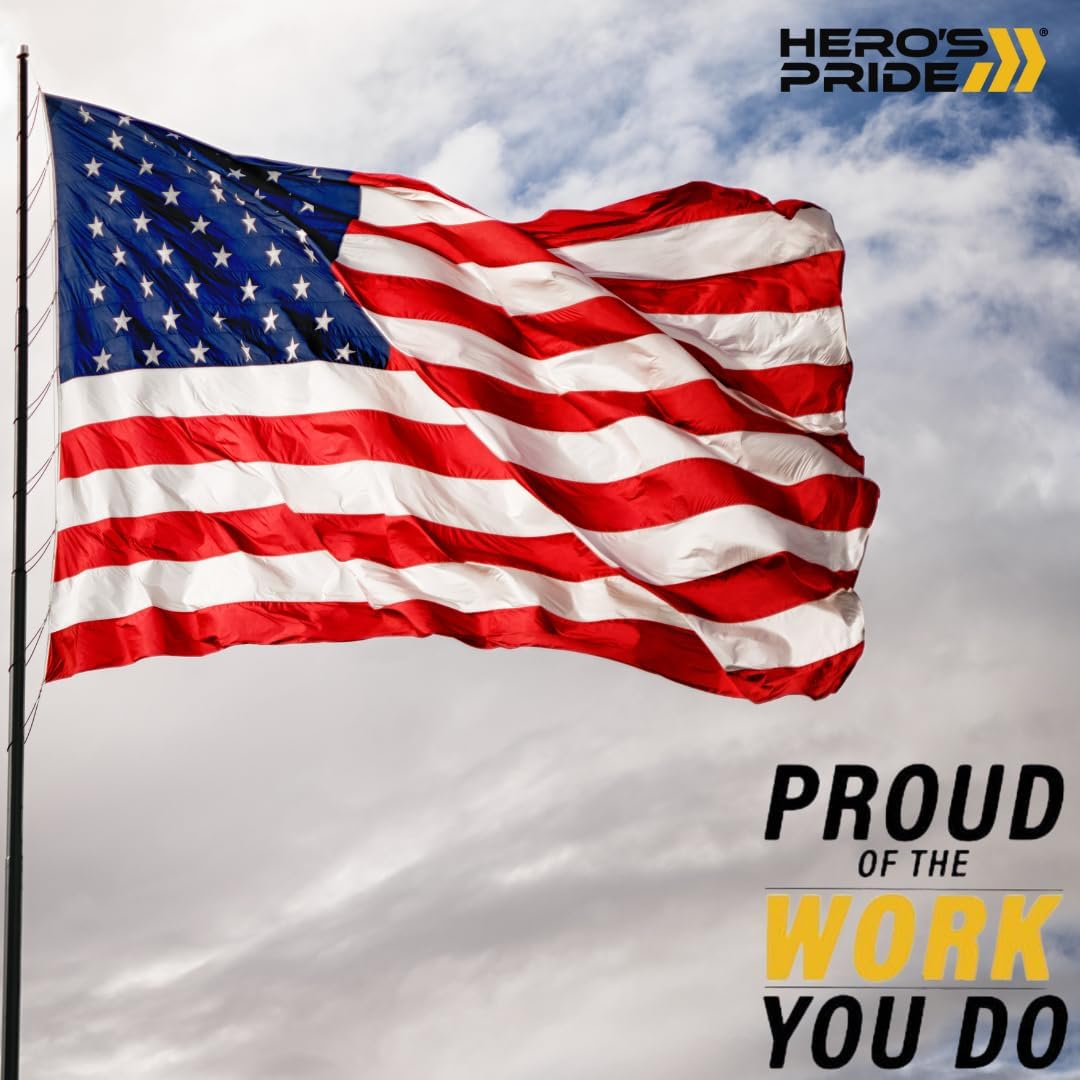 HERO'S PRIDE 2.25" Ballistic Rigid Extreme Duty Belt with Cobra Pro-style Quick-Release Buckle