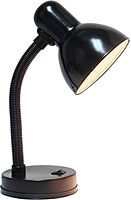 SIMPLE DESIGNS LD1003 Basic Metal Desk Lamp with Flexible Hose Neck