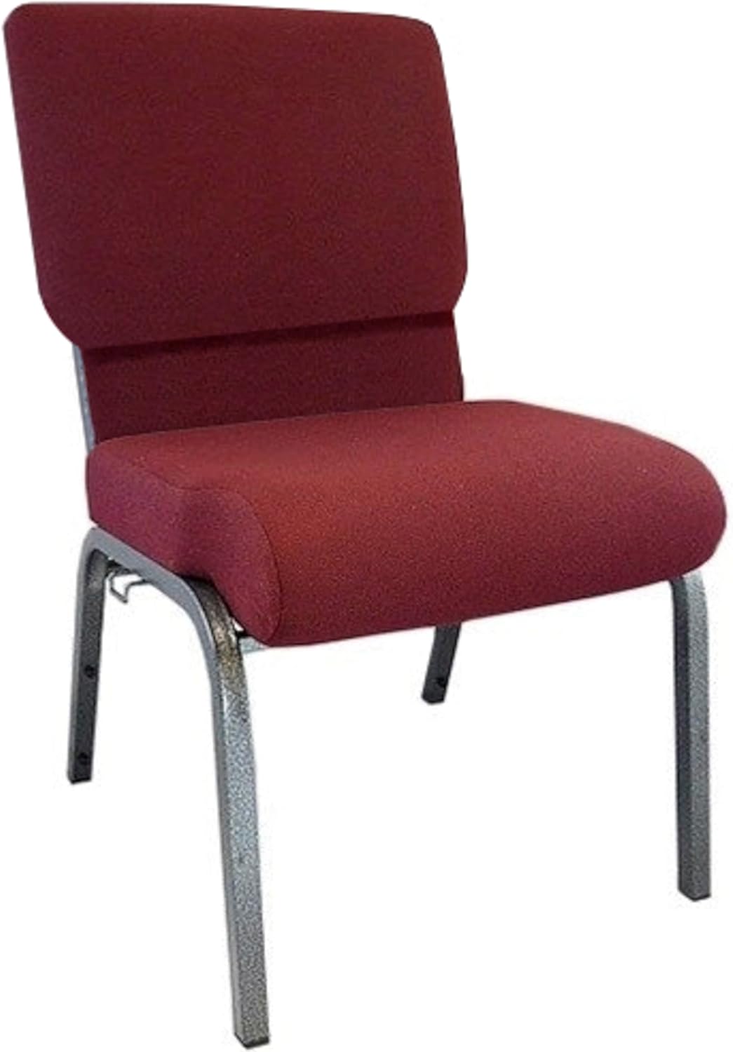 Flash Furniture Advantage Maroon Church Chair 20.5 in. Wide