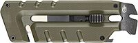GERBER Gear Prybrid Utility Knife with Pry Bar - Multi-Tool Pocket Razor Knife with Retractable Knife Blade - EDC Knife - NEW Green with Clip