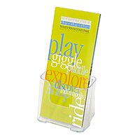 Office Depot Brand High-Back Literature Holder, 7-3/4inH x 4-1/4inW x 7-3/4inD