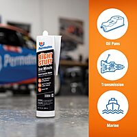 PERMATEX RTV Silicone Gasket Maker, Sensor-Safe Oil-Resistant
