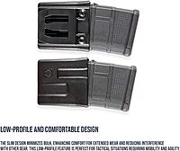 Lictor M4 Magazine Pouch SM with Belt Clip, Magazine Holder Compatible with AR/M4 Magazines | ARSMCUBK1.5BC