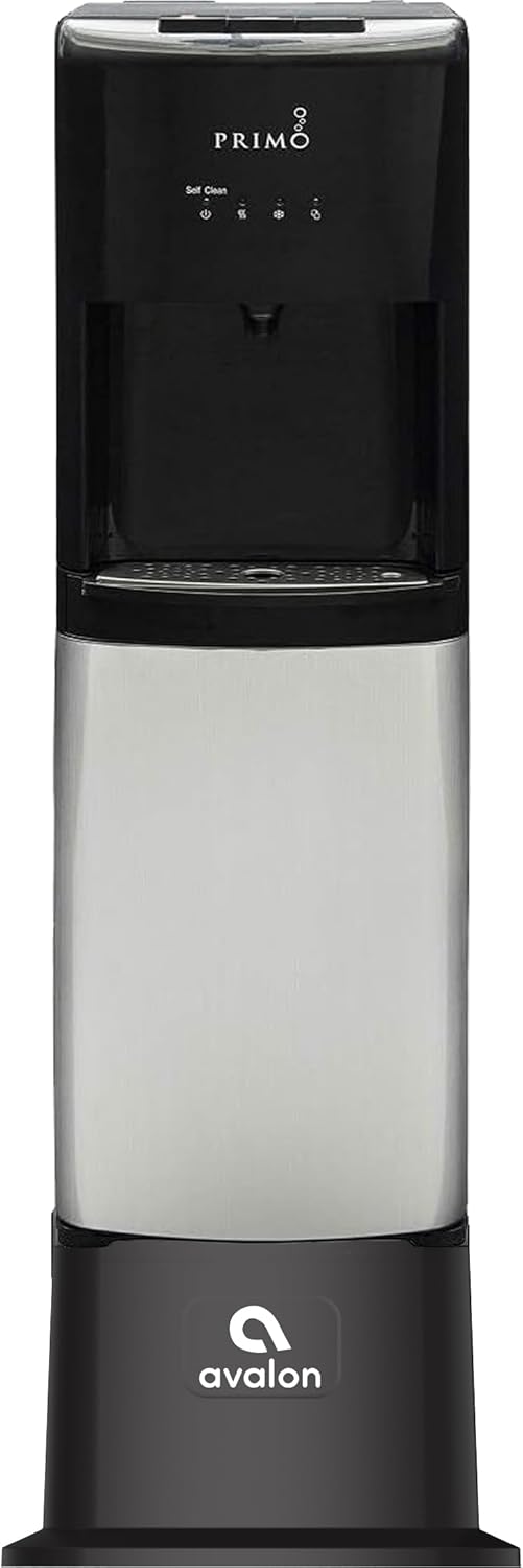 Avalon Water Cooler Dispenser Base, Pedestal Height Extender for Bottom Loading and Bottleless Models, BASE-BLK