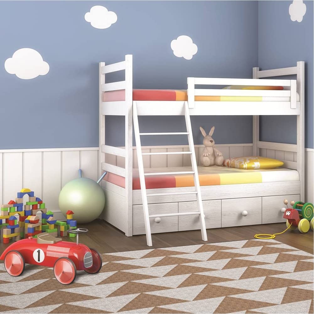 Foss Floors Crochet Peel & Stick Carpet Tiles, 24in x 24in, Chestnut, Set Of 15 Tiles