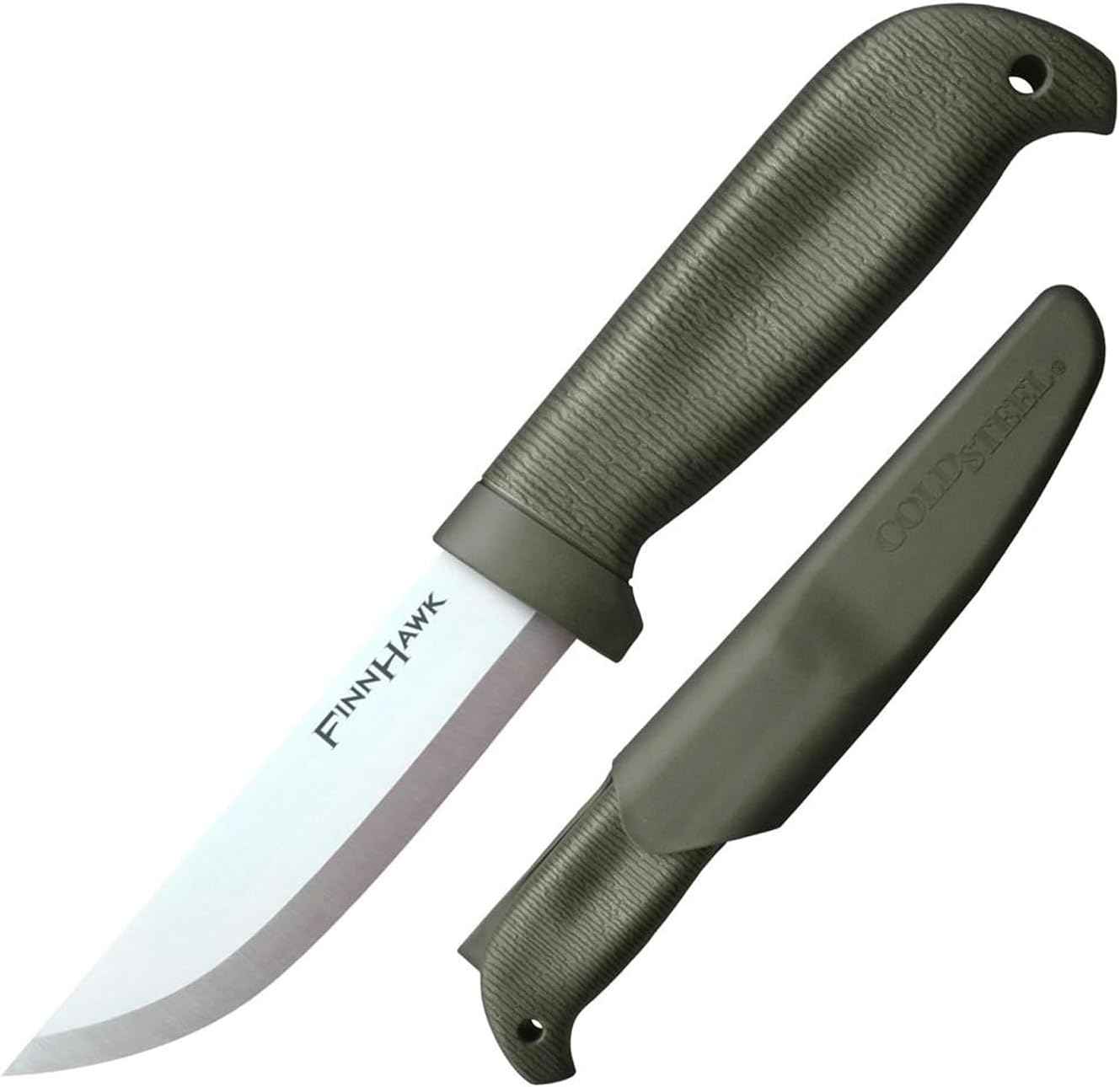 Cold Steel Finn Hawk 4" Durable Compact German 4116 Steel Fixed Blade Outdoor Bushcraft Game Hunting Utility Knife
