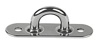 SCHAEFER Stainless Steel Welded Pad Eye (Welded Ring, Stamped Base)