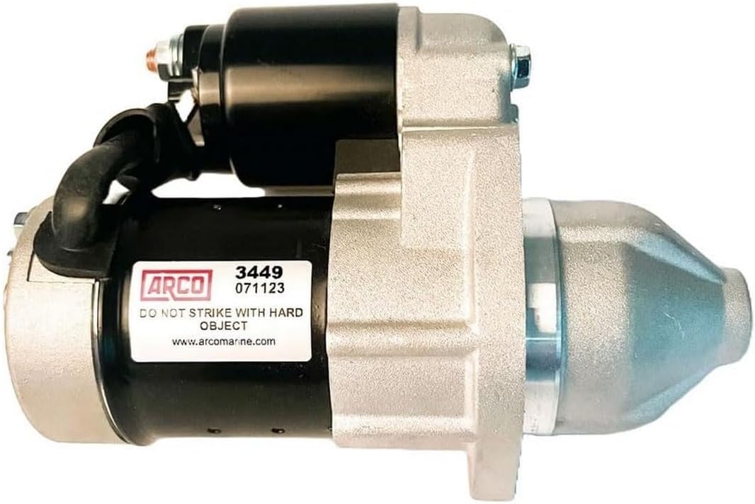 ARCO Marine Original Equipment Quality Replacement Suzuki & OMC Outboard Starter - 2005-2018 Models