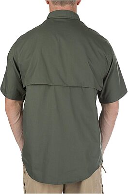5.11 Tactical Mens Taclite Pro Button Down Short Sleeve Shirt with Pockets, Style 71175ABR