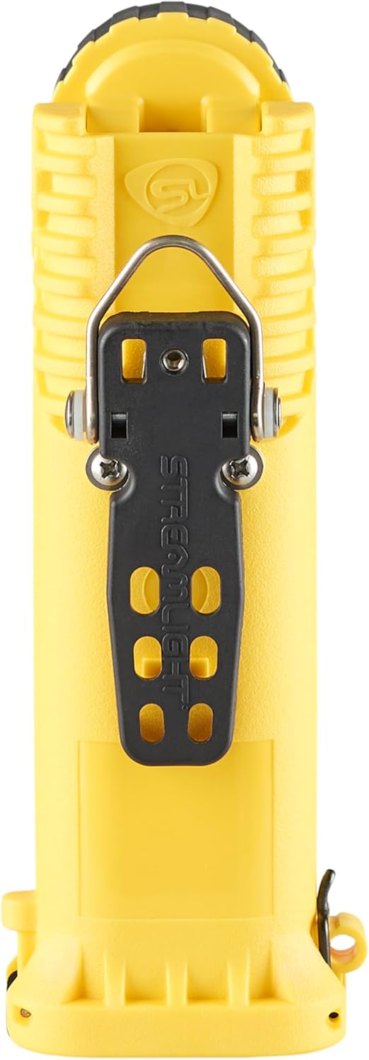 Streamlight 91810 Survivor Pivot 325-Lumen Right Angle Articulating Dual Beam Flashlight with Alkaline Batteries and Clip