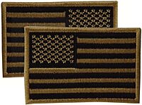 VooDoo Tactical Embroidered USA Military Flag Patch