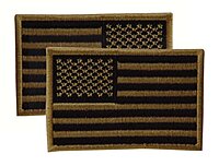 VooDoo Tactical Embroidered USA Military Flag Patch