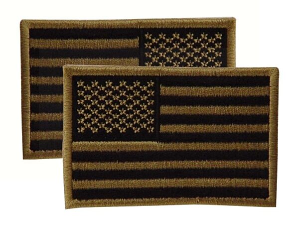 VooDoo Tactical Embroidered USA Military Flag Patch