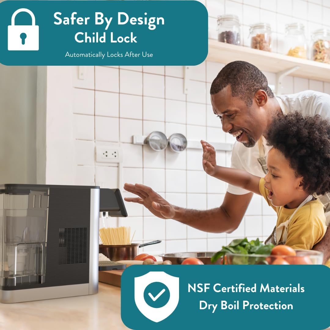 Aqua Optima Countertop Hot Water Dispenser & Filtration System