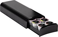 Mind Reader Anchor Collection, Single Serve Coffee Pod Drawer, 12-14 Coffee Pod Capacity, Countertop Organizer