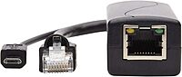 Tripp Lite PoE to USB Micro-B and RJ45 Active Splitter 48V to 5V 1A 100M (NPOE-SPL-G-5VMU)