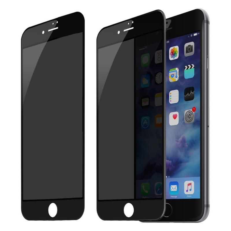 Baseus 0.23mm Privacy Curved Glass Screen Protector iPhone 6P,7P,8P (2PCS)B