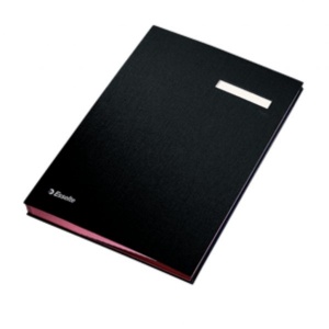 SIGNATURE BK ESSELTE 10POCK #621064 BLK