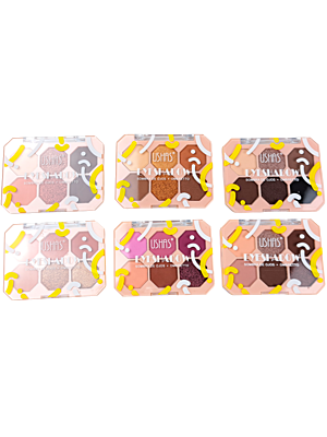 SOMBRA DE OJOS MINI 6 COLORES USHAS